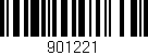 Código de barras (EAN, GTIN, SKU, ISBN): '901221'