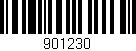 Código de barras (EAN, GTIN, SKU, ISBN): '901230'