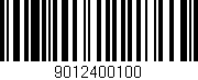 Código de barras (EAN, GTIN, SKU, ISBN): '9012400100'