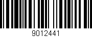 Código de barras (EAN, GTIN, SKU, ISBN): '9012441'