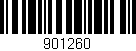 Código de barras (EAN, GTIN, SKU, ISBN): '901260'