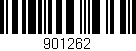 Código de barras (EAN, GTIN, SKU, ISBN): '901262'