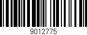 Código de barras (EAN, GTIN, SKU, ISBN): '9012775'