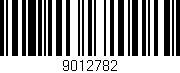 Código de barras (EAN, GTIN, SKU, ISBN): '9012782'