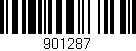 Código de barras (EAN, GTIN, SKU, ISBN): '901287'