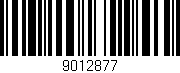 Código de barras (EAN, GTIN, SKU, ISBN): '9012877'