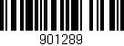 Código de barras (EAN, GTIN, SKU, ISBN): '901289'
