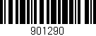 Código de barras (EAN, GTIN, SKU, ISBN): '901290'