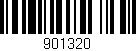 Código de barras (EAN, GTIN, SKU, ISBN): '901320'
