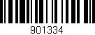 Código de barras (EAN, GTIN, SKU, ISBN): '901334'