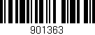 Código de barras (EAN, GTIN, SKU, ISBN): '901363'