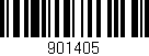 Código de barras (EAN, GTIN, SKU, ISBN): '901405'