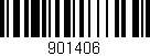 Código de barras (EAN, GTIN, SKU, ISBN): '901406'