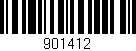 Código de barras (EAN, GTIN, SKU, ISBN): '901412'