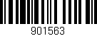 Código de barras (EAN, GTIN, SKU, ISBN): '901563'