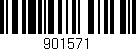 Código de barras (EAN, GTIN, SKU, ISBN): '901571'