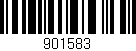 Código de barras (EAN, GTIN, SKU, ISBN): '901583'