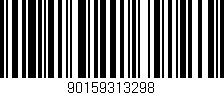 Código de barras (EAN, GTIN, SKU, ISBN): '90159313298'