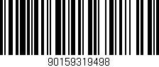 Código de barras (EAN, GTIN, SKU, ISBN): '90159319498'
