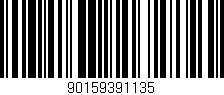 Código de barras (EAN, GTIN, SKU, ISBN): '90159391135'