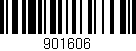 Código de barras (EAN, GTIN, SKU, ISBN): '901606'