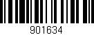 Código de barras (EAN, GTIN, SKU, ISBN): '901634'