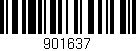 Código de barras (EAN, GTIN, SKU, ISBN): '901637'