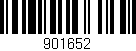 Código de barras (EAN, GTIN, SKU, ISBN): '901652'