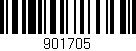 Código de barras (EAN, GTIN, SKU, ISBN): '901705'