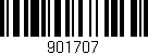 Código de barras (EAN, GTIN, SKU, ISBN): '901707'