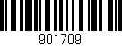 Código de barras (EAN, GTIN, SKU, ISBN): '901709'
