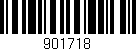 Código de barras (EAN, GTIN, SKU, ISBN): '901718'