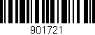 Código de barras (EAN, GTIN, SKU, ISBN): '901721'
