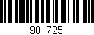 Código de barras (EAN, GTIN, SKU, ISBN): '901725'