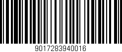Código de barras (EAN, GTIN, SKU, ISBN): '9017283940016'