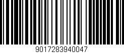 Código de barras (EAN, GTIN, SKU, ISBN): '9017283940047'