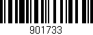 Código de barras (EAN, GTIN, SKU, ISBN): '901733'