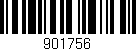 Código de barras (EAN, GTIN, SKU, ISBN): '901756'