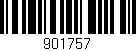 Código de barras (EAN, GTIN, SKU, ISBN): '901757'