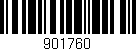 Código de barras (EAN, GTIN, SKU, ISBN): '901760'