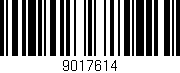 Código de barras (EAN, GTIN, SKU, ISBN): '9017614'
