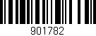 Código de barras (EAN, GTIN, SKU, ISBN): '901782'