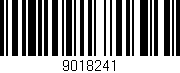 Código de barras (EAN, GTIN, SKU, ISBN): '9018241'