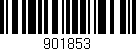 Código de barras (EAN, GTIN, SKU, ISBN): '901853'