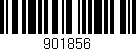 Código de barras (EAN, GTIN, SKU, ISBN): '901856'