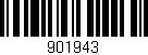 Código de barras (EAN, GTIN, SKU, ISBN): '901943'