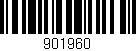 Código de barras (EAN, GTIN, SKU, ISBN): '901960'