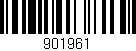 Código de barras (EAN, GTIN, SKU, ISBN): '901961'