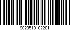 Código de barras (EAN, GTIN, SKU, ISBN): '9020519102201'