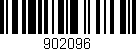 Código de barras (EAN, GTIN, SKU, ISBN): '902096'